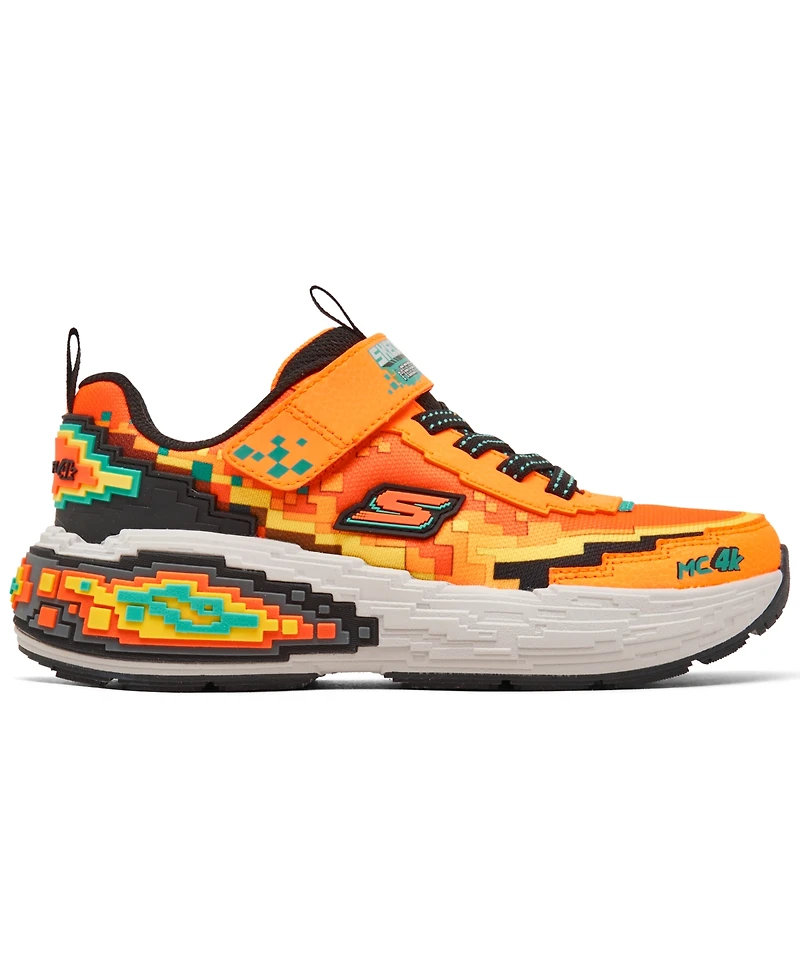 Skechers Little Kids Mega-Craft 4K Fastening Strap Casual Sneakers from Finish Line