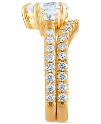 Diamond Three-Stone Bridal Set (2-1/4 ct. t.w.) in 14k Yellow Gold
