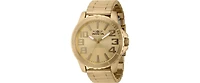 Invicta Men's Speedway Quartz 3 Hand Gold Dial Watch