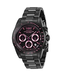 Invicta Men's Speedway Quartz Chronograph Black Dial Watch
