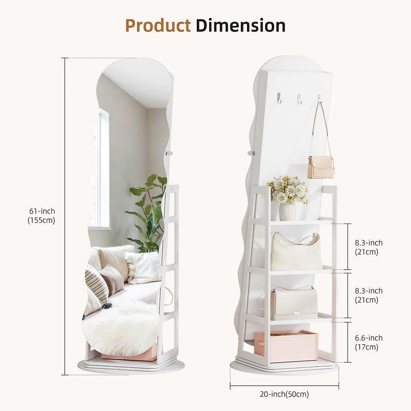 Vlsrka Hollywood Led Full Length Mirror