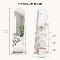 Vlsrka Hollywood Led Full Length Mirror