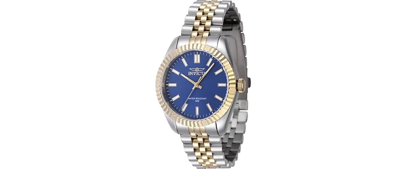 Invicta Women's Specialty Quartz 3 Hand Blue Dial Watch