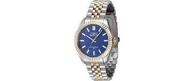 Invicta Women's Specialty Quartz 3 Hand Blue Dial Watch