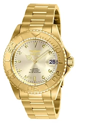 Invicta Men's 9010OB Pro Diver Automatic 3 Hand Champagne Dial Watch