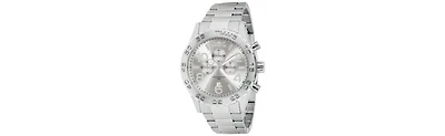 Invicta Men's 1269 Specialty Quartz Chronograph Silver Dial Watch