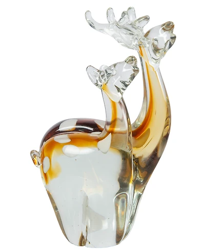 Dale Tiffany 10.25" Arroyo Deer Art Glass Figurine