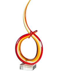 Dale Tiffany 21.25" Bellave Art Glass Sculpture