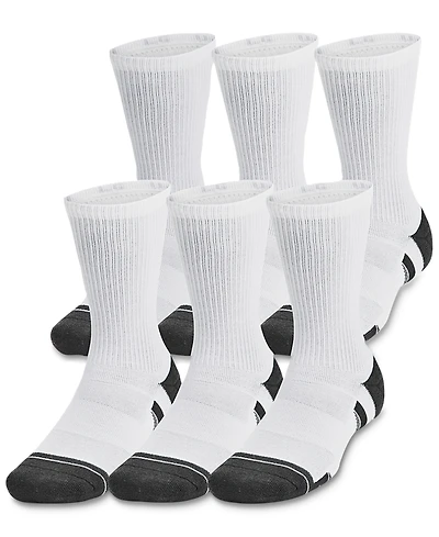 Under Armour Unisex Performance Tech Crew Socks - 6-pack