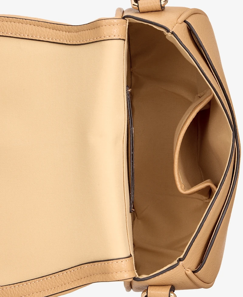 Giani Bernini Pebble Small Saddle Crossbody, Exclusively at Macy's