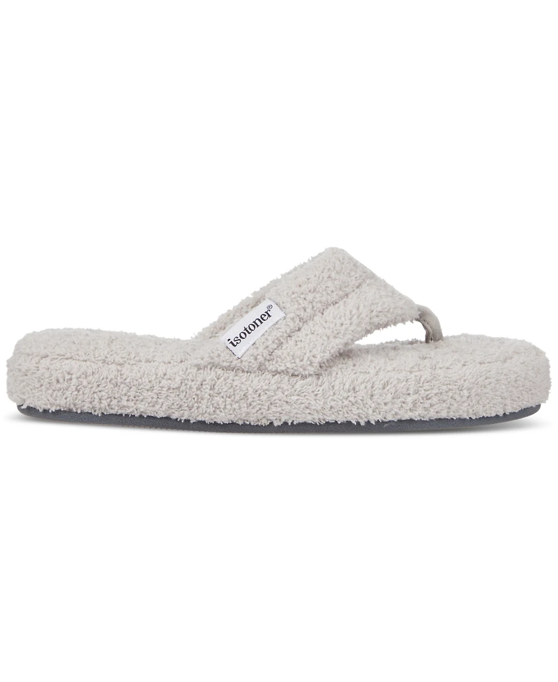 Isotoner Signature Women's Joey Cozy Plush Thong Slippers