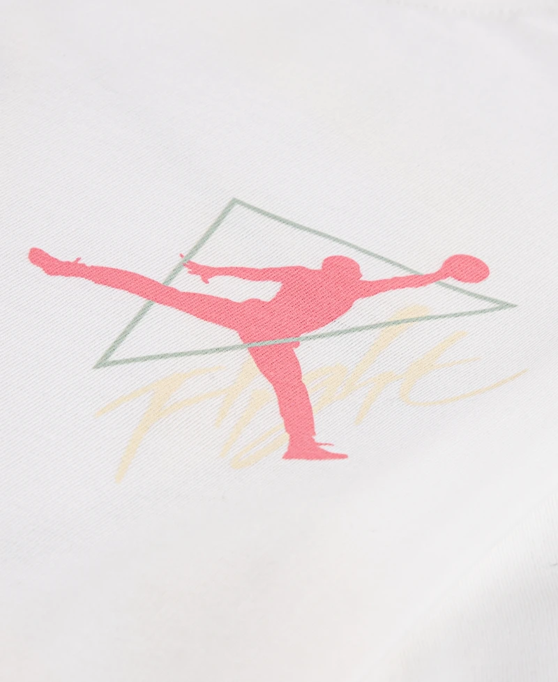 Jordan Big Girls Take Flight Short Sleeve Tee