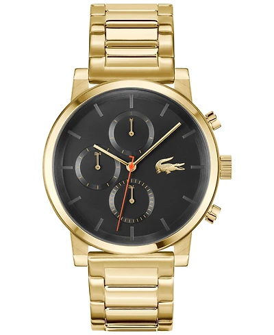 Lacoste Men's Replay Gold Tone Stainless Steel Bracelet Watch, 44mm