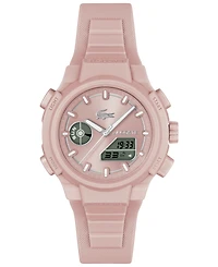 Lacoste Women's LC33 Pink Silicone Strap Watch, 40mm
