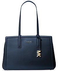 Michael Kors Women's Laila Medium Leather Tote Bag