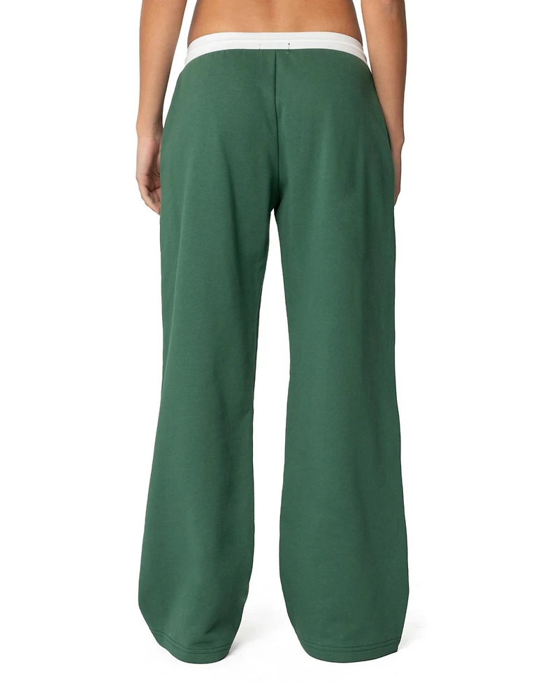 Edikted Womens Brookie Sweatpants