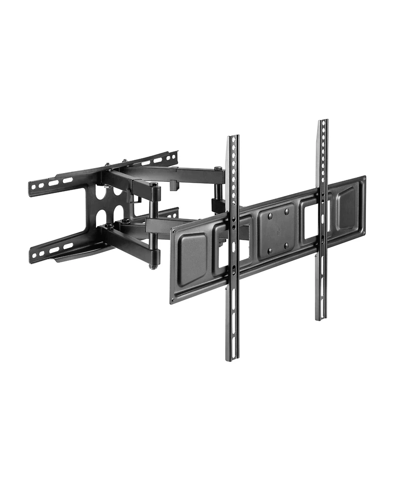 Rhino Brackets Full Motion Tv Wall Mount for 37-80 Inch Screens, Dual Arm