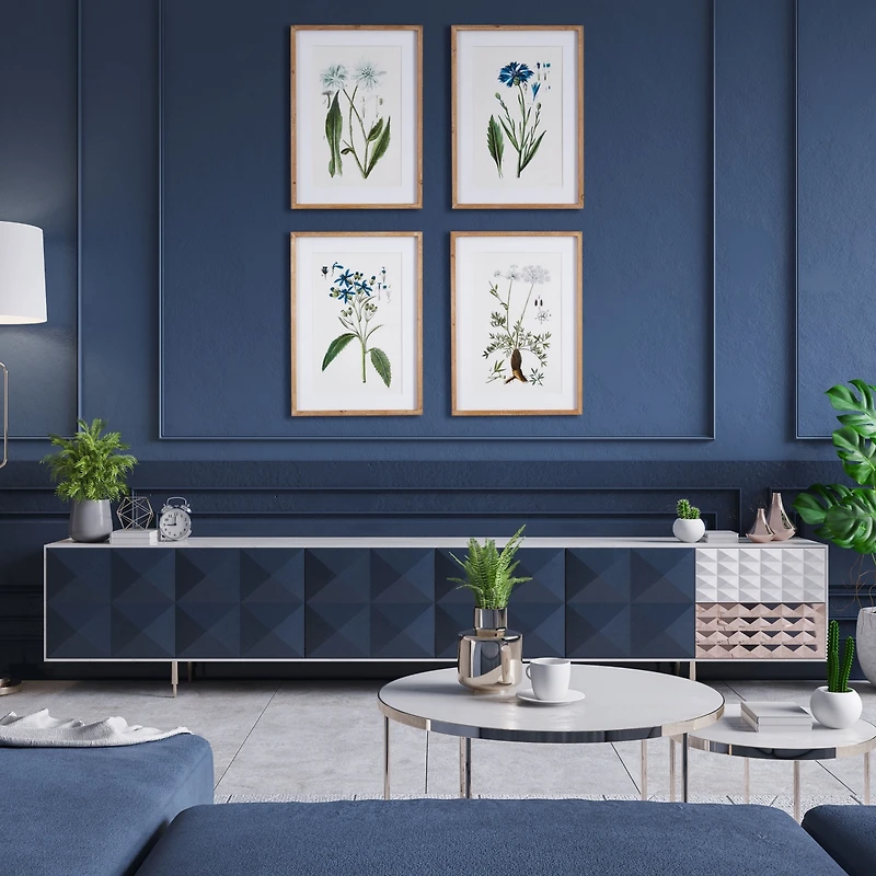 Mountain Botanical Prints Set of 4