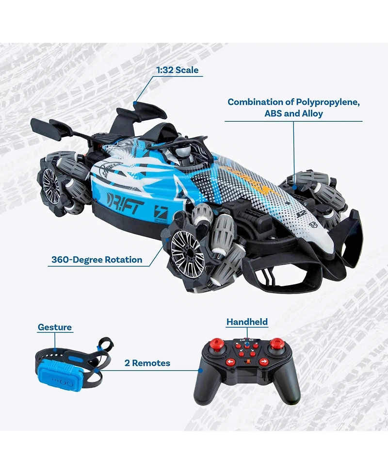 Stupendous Stunts Remote Control Car - 1:32 Scale - Ages 6 and Over