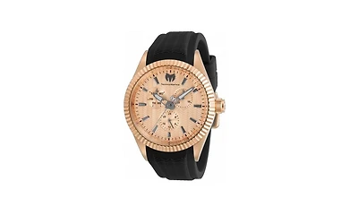 Technomarine Men's Tm-719026 Sea Quartz 3 Hand Rose Gold Dial Watch