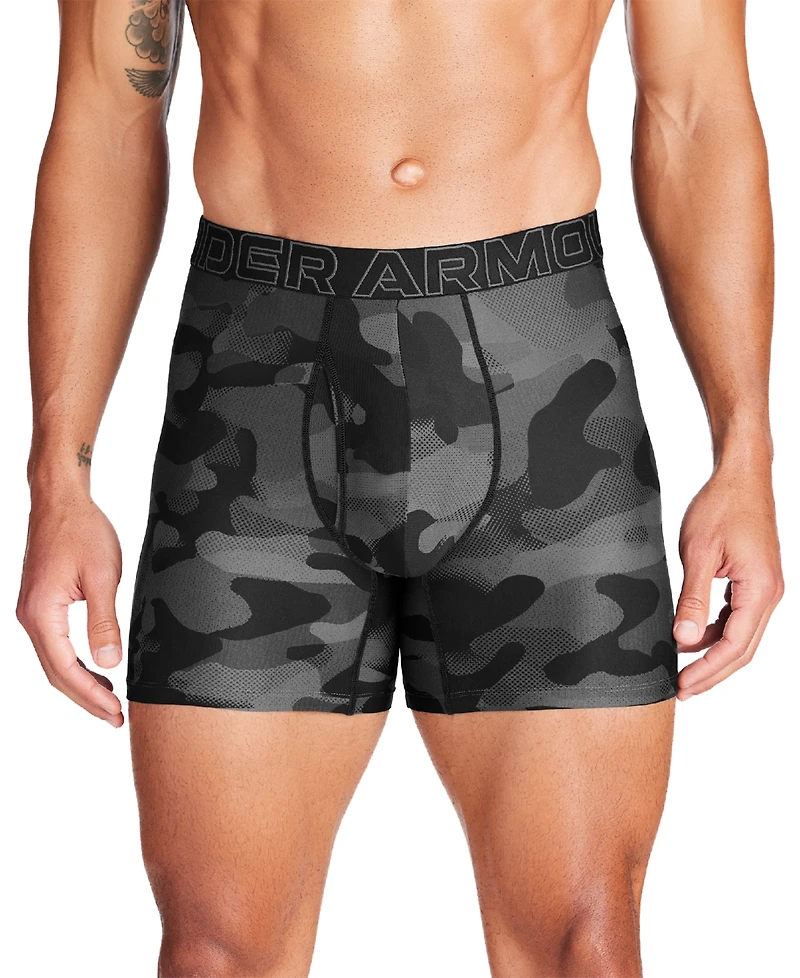 Under Armour Men's 3-Pack Performance Assorted 6" Boxer Briefs