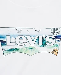 Levi's Little Boys Crashing Waves Batwing T-Shirt