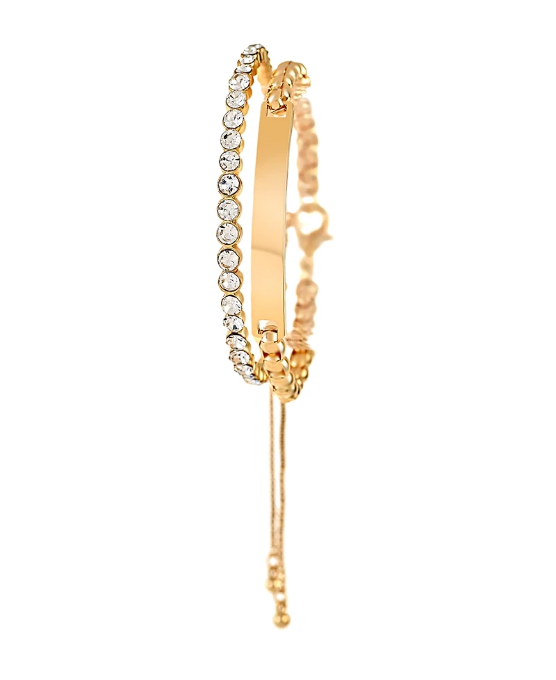 Jessica Carlyle Women's Gold-Tone Metal Alloy Analog Watch, 33mm