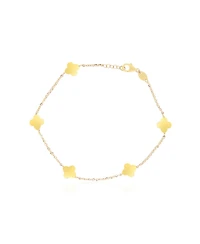The Lovery Mini Gold Clover Bracelet 14K Gold