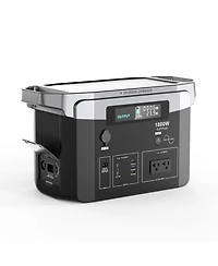 Mondawe Solar Generator, 1800W Power Station, Portable Solar Generator for Off-Grid Living