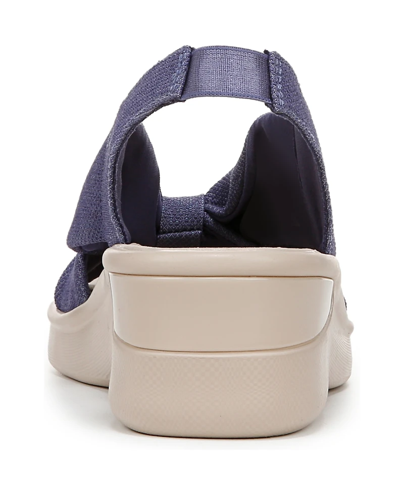 LifeStride Women's Serenade Washable Slingback Wedge Sandals