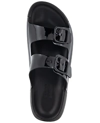 Ecco Women's Cozmo Two Band Leather Buckle Sandals