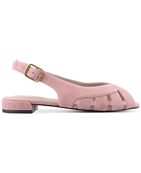 Giani Bernini Women's Essie Fisherman Peep Toe Slingback Flat Sandals, Created for Macy's