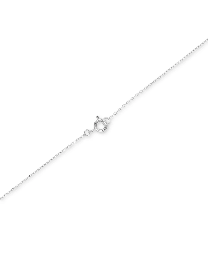 Macy's 2-Pc. Set Cubic Zirconia (2-1/3 ct. t.w.) Round Stud Earrings & Pendant Necklace in Sterling Silver, 16" + 2" extender (Also Available in 14k G