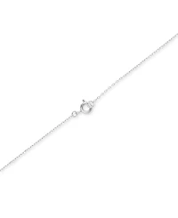 Macy's 2-Pc. Set Cubic Zirconia (2-1/3 ct. t.w.) Round Stud Earrings & Pendant Necklace in Sterling Silver, 16" + 2" extender (Also Available in 14k G