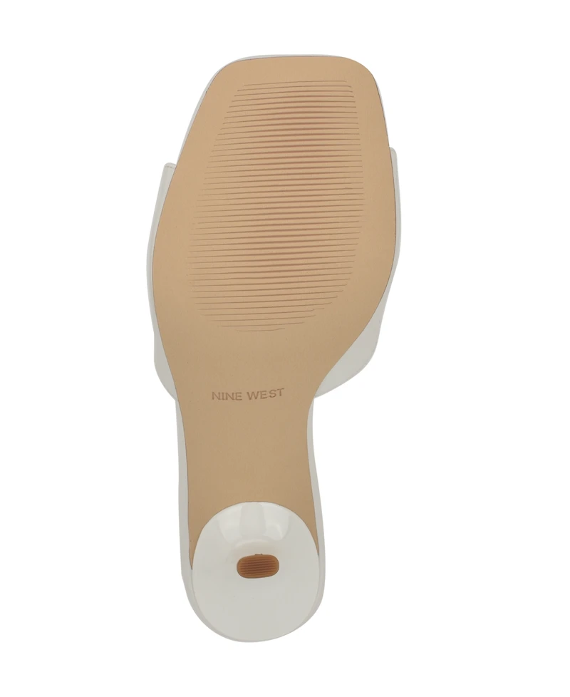 Nine West Women's Disko Square Toe Stiletto Sandals