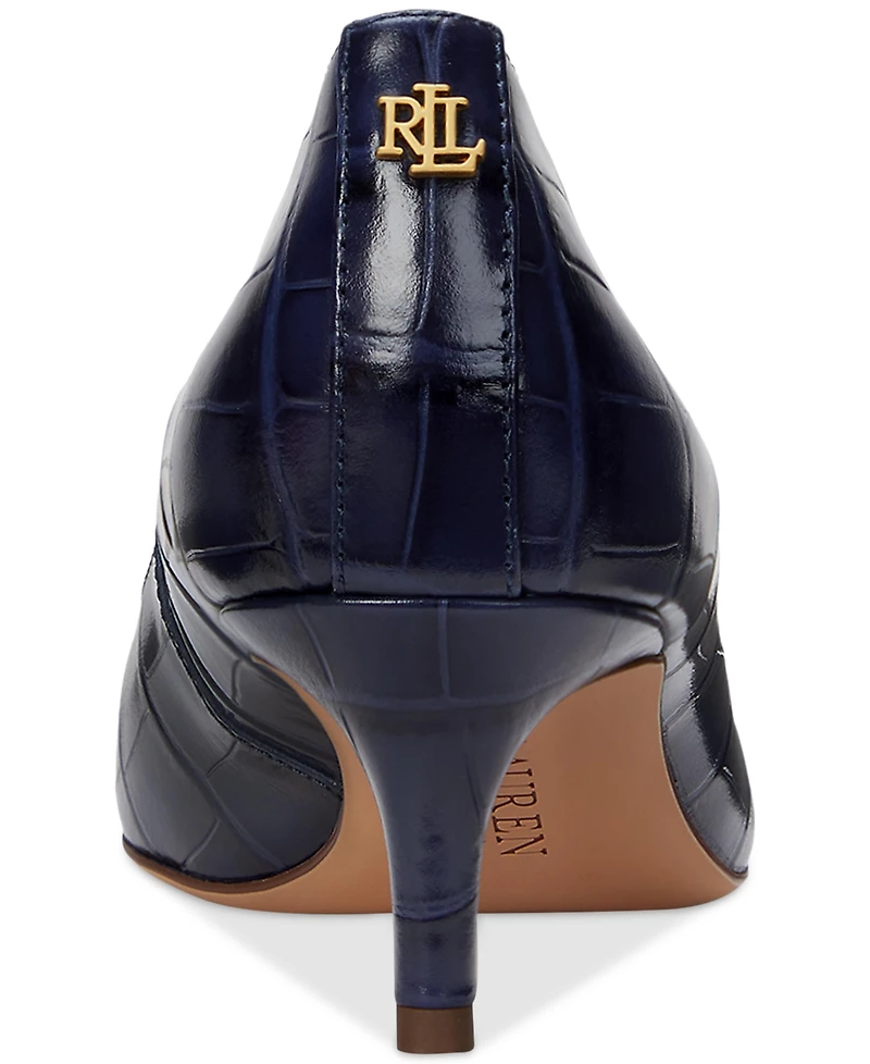 Lauren Ralph Women's Adrienne Slip-On Pointed-Toe Pumps