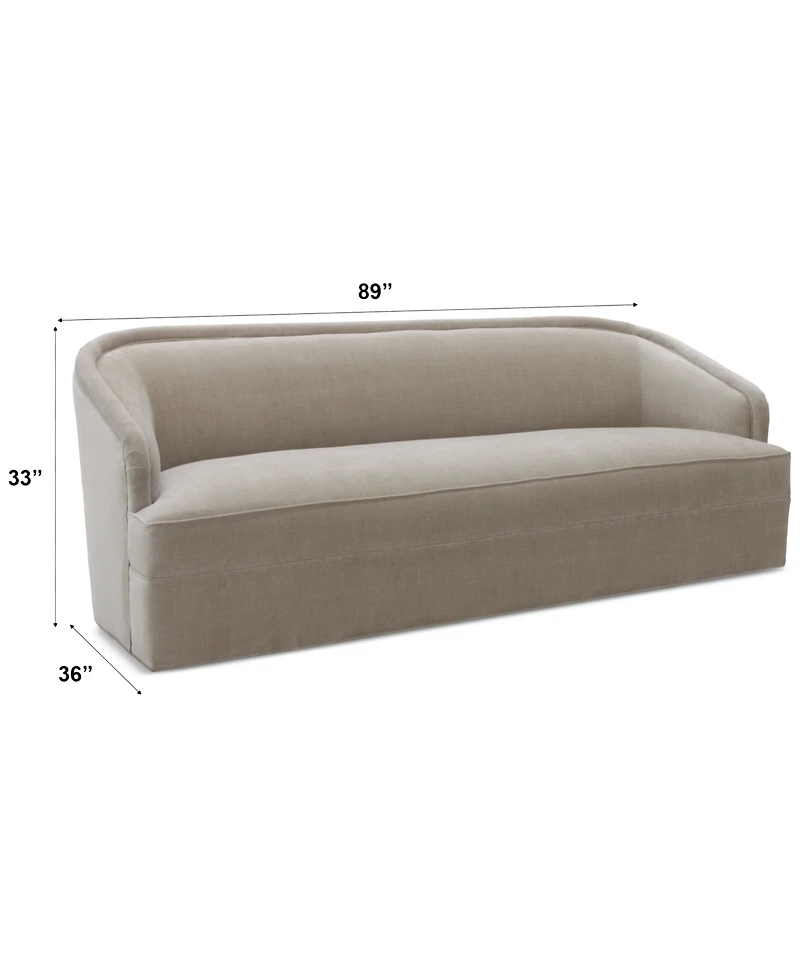 Lelina Fabric Sofa, Exclusively at Macy's