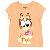 Toddler| Child Bluey Girls 4 Pack T-Shirts