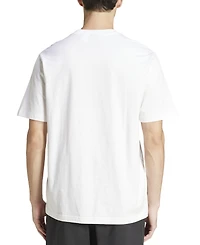 adidas Men's Essentials Regular-Fit Linear Logo Graphic T-Shirt