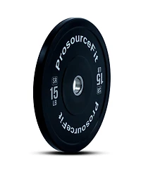 ProsourceFit Solid Rubber Bumper Plate