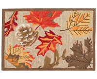 Liora Manne' Ravella Falling Leaves 2'x3' Area Rug