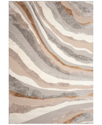 Liora Manne' Fiord Wave 5'3"x7'6" Area Rug