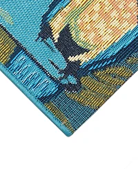 Liora Manne' Esencia Summer Signs 1'11"x4'11" Runner Area Rug