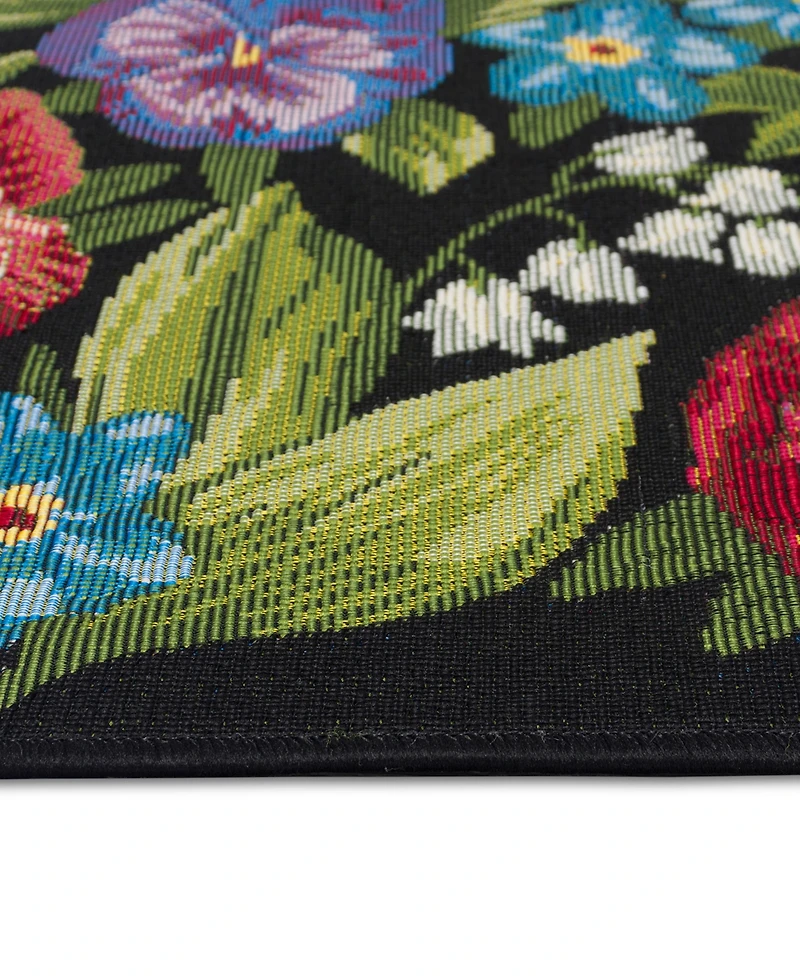 Liora Manne' Esencia Secret Garden 1'11"x4'11" Runner Area Rug