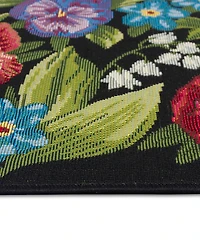 Liora Manne' Esencia Secret Garden 1'11"x4'11" Runner Area Rug