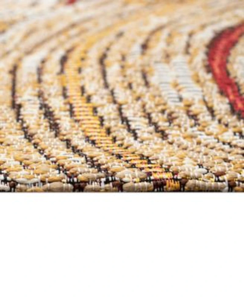 Liora Manne Esencia Basket Circles Rug Collection