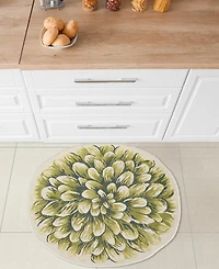 Liora Manne' Esencia Mum 3'3"x3'3" Round Area Rug