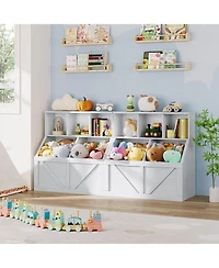 gaomon Stable and Safe Kids Toy Storage Organizer