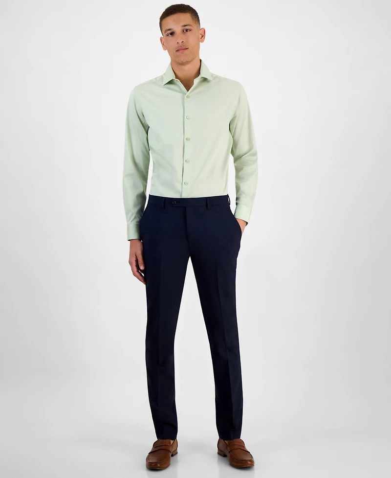 Bar Iii Men's Spread-Collar Sateen Dress Shirt, Created for Macy's