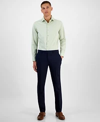 Bar Iii Men's Spread-Collar Sateen Dress Shirt, Created for Macy's